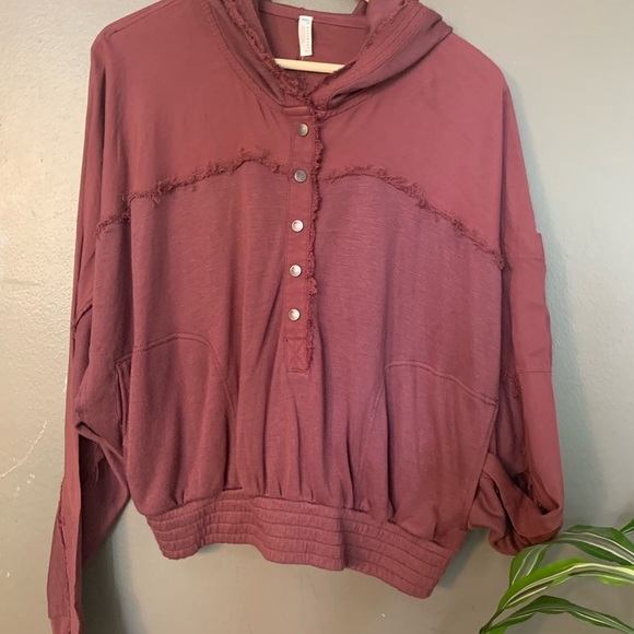 BNWT-Free People Sweat Shirt- medium - Picture 3 of 8